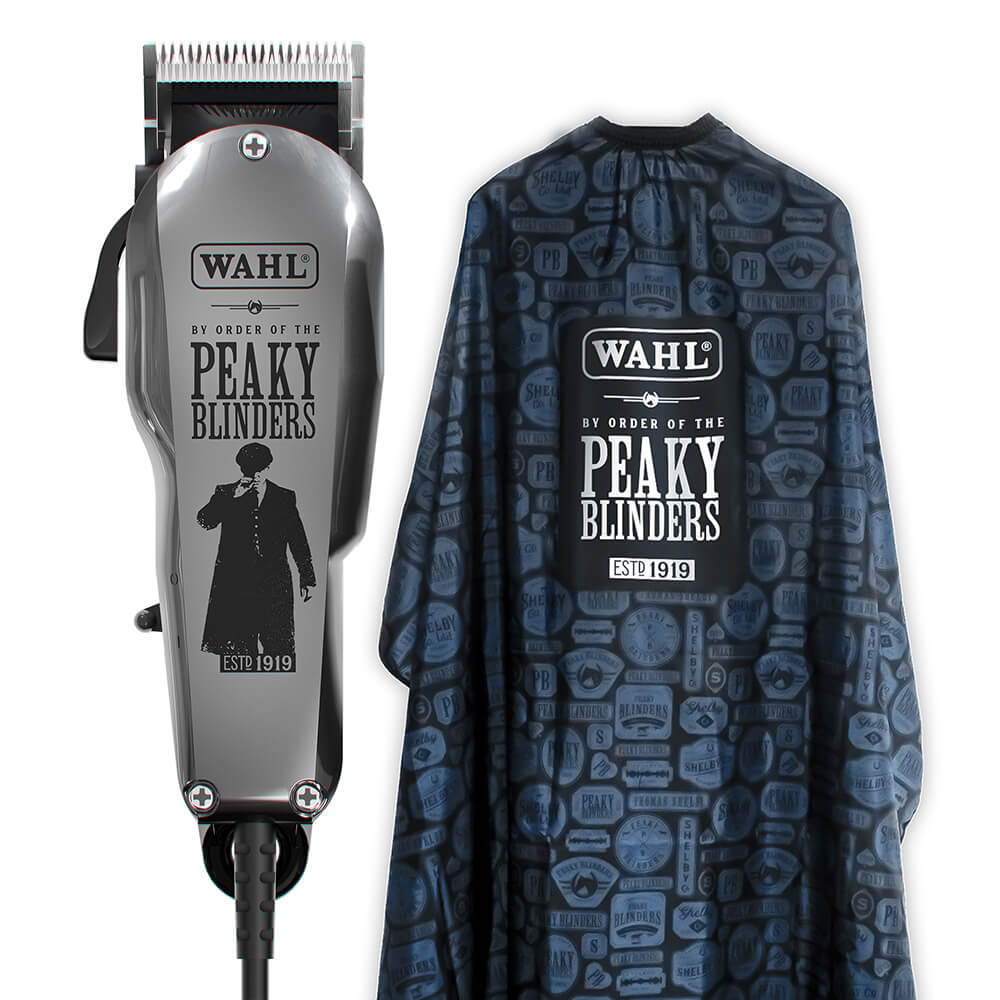 WAHL Peaky Blinders Corded Clipper & Barber Cape Kit