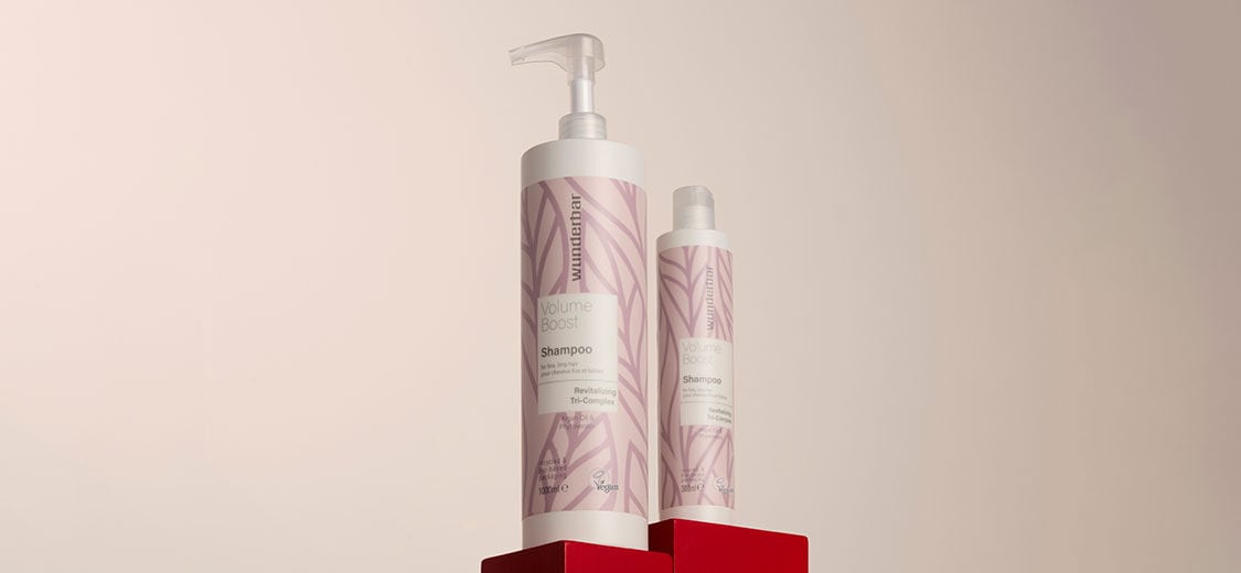 Wunderbar Volume boost Care range