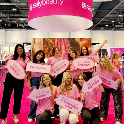 Sally Beauty x Salon Services Team at Salon International