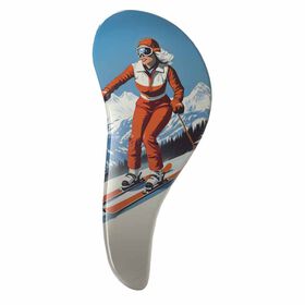 Sibel D-M&eacute;li-M&eacute;lo Alpine Glow Lady In Red Detangling Hair Brush
