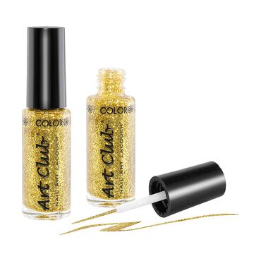 Color Club Nail Art Striper Pen - Gold Glitter 25ml