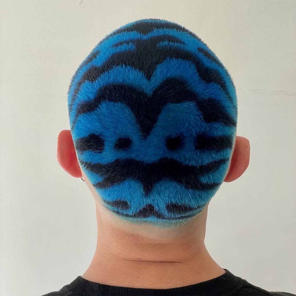 Crazy Color Semi Permanent Hair Colour Cream - Capri Blue 100ml Crazy Color Semi Permanent Hair Colour Cream - Capri Blue 100ml