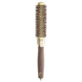 Olivia Garden Expert Hairbrush Blowout Speed Gold & Brown 25mm