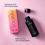Schwarzkopf Professional Igora Vibrance Demi-Permanent Hair Colour - 7-42 Medium Blonde Beige Ash 60ml