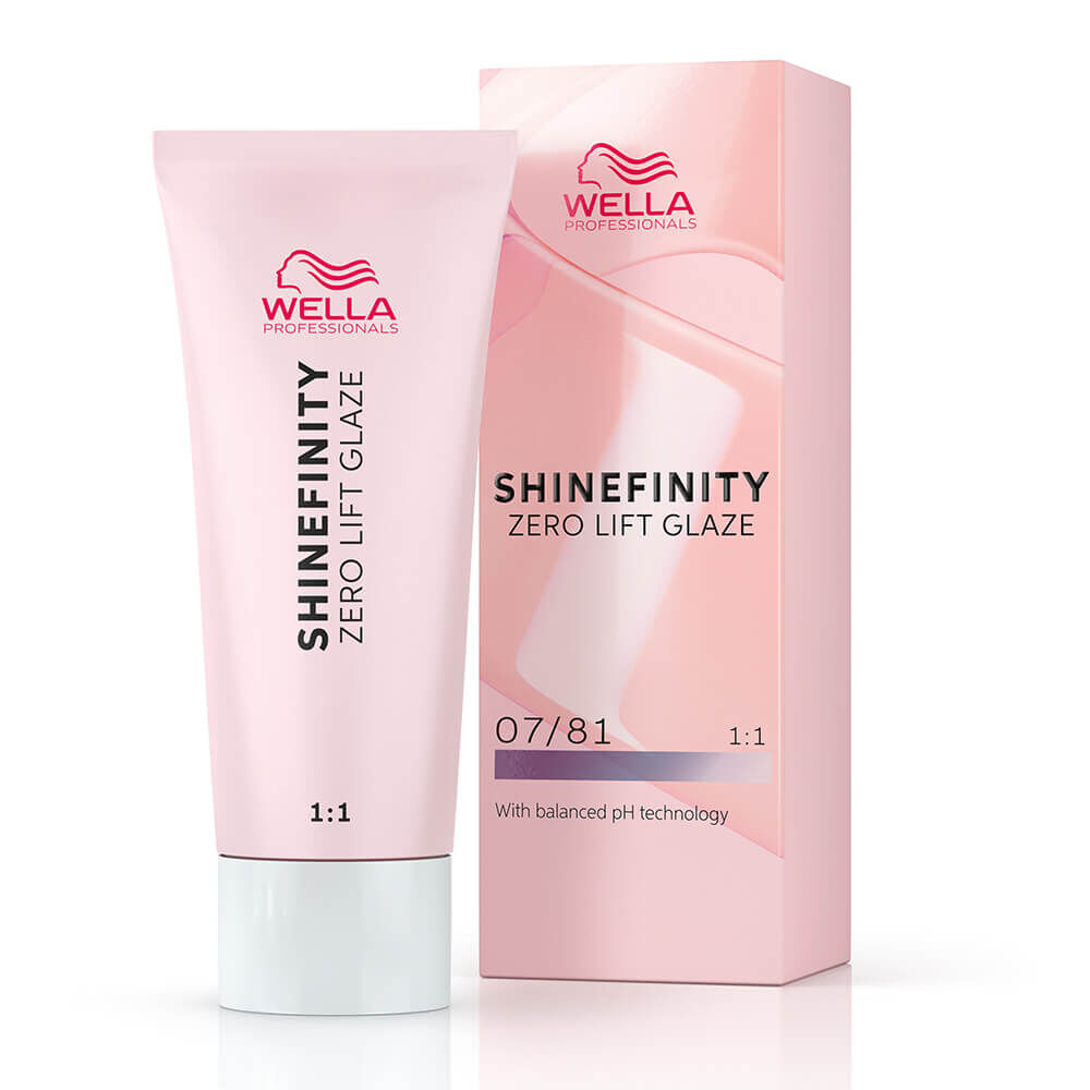 Wella Professionals Shinefinity Zero Lift Glaze - 07/81 Cool Smoky Opal 60ml