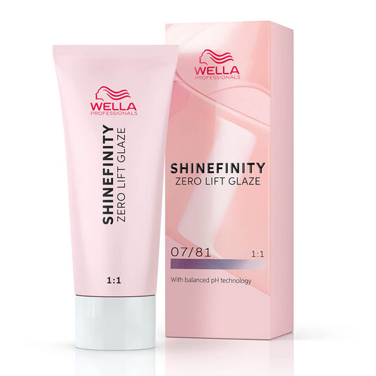 Wella Professionals Shinefinity Zero Lift Glaze - 07/81 Cool Smoky Opal 60ml