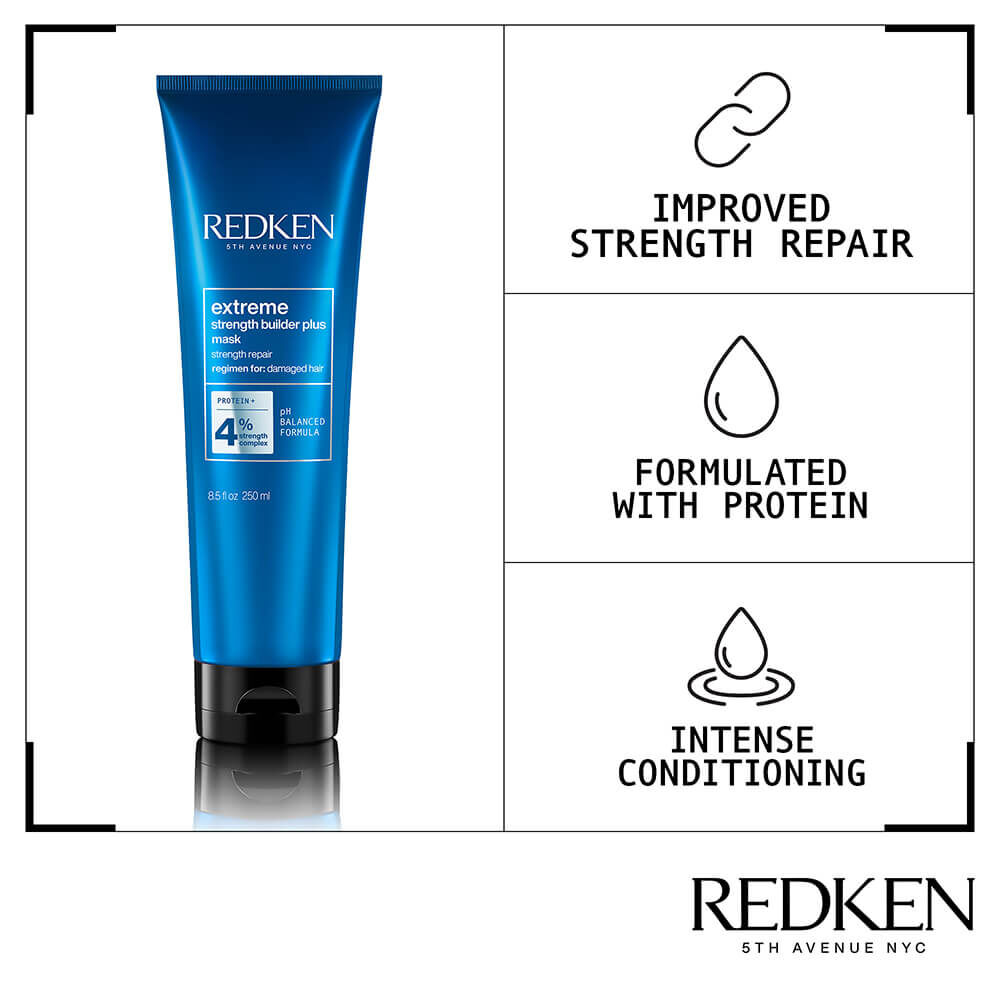 Redken Extreme Strength Builder Plus Mask 250ml Hair Masks