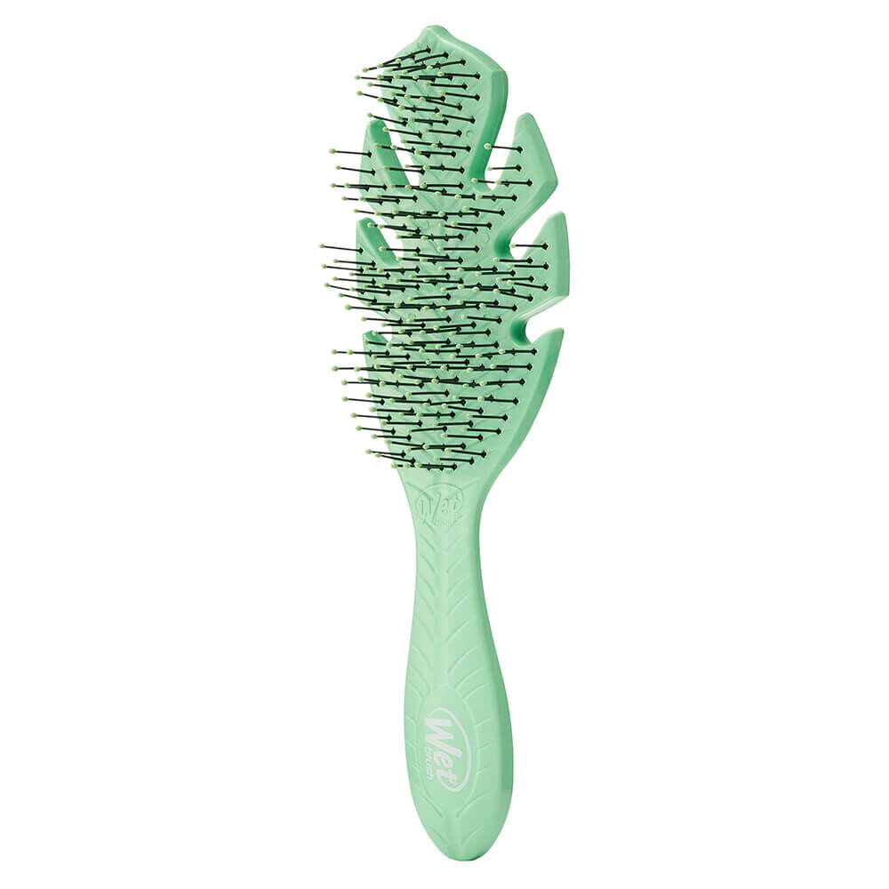 Wet Brush Go Green Detangler Hair Brush, Green