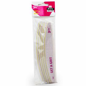 2AM London Nail Files Get A Grit 180/180 Grit - Pack of 5