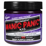 Manic Panic High Voltage Semi Permenant Hair Colour Cream - Deep Purple Dream 118ml