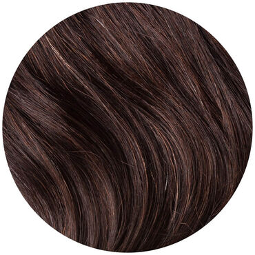 Wildest Dreams Clip In Single Weft Human Hair Extension 18 Inch - 1B Barely Black