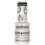 Andreia Professional Nutri Color NC 2 Milky White - Nail Polish, 10.5ml