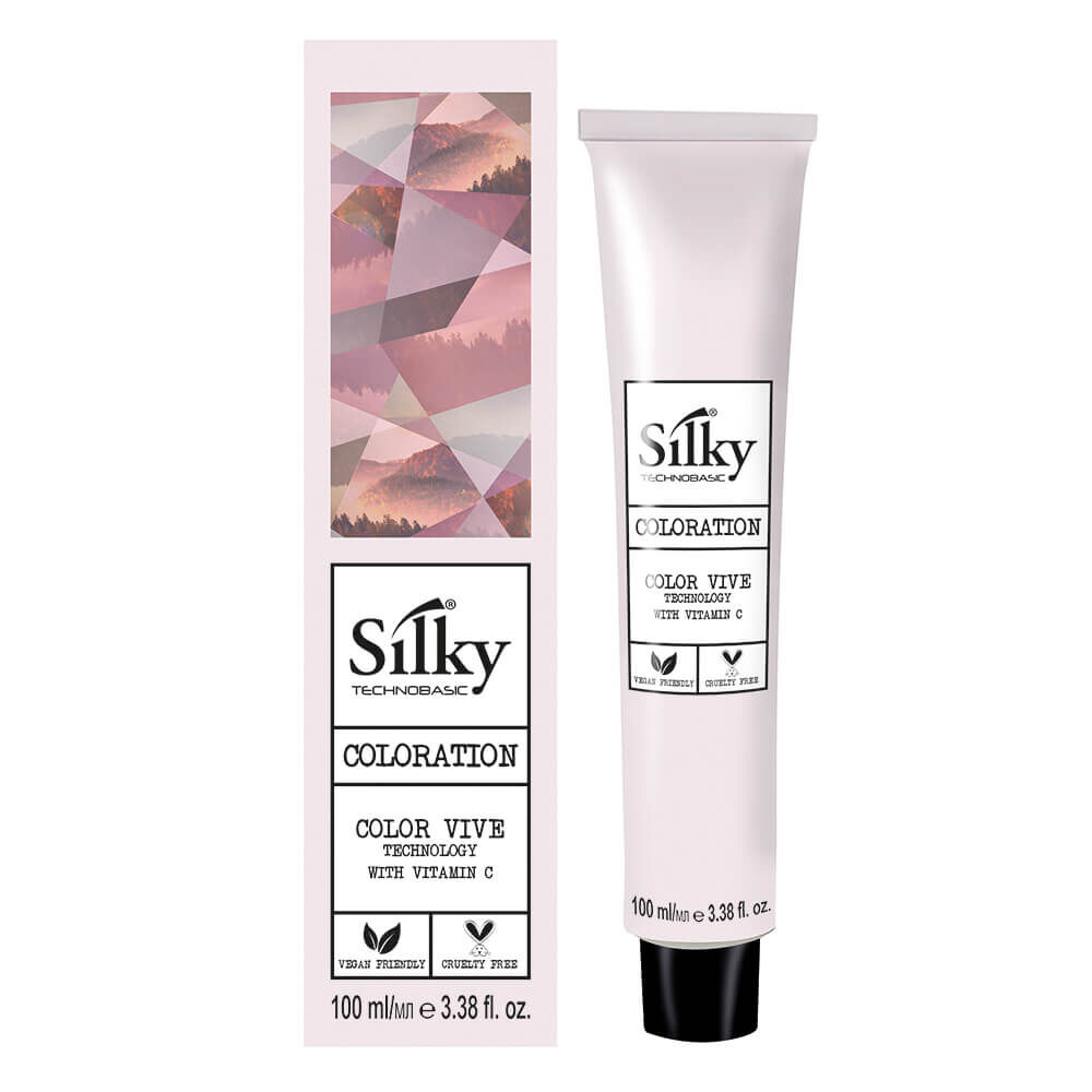 Silky Coloration Color Vive Permanent Hair Colour - 6 100ml