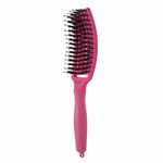 Olivia Garden Care Ionic Fingerbrush Hairbrush - Hot Pink