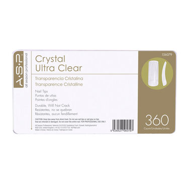 ASP Crystal Clear Tips Master Pack of 360