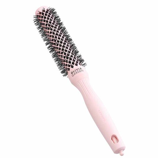 Olivia Garden Expert Blowout Speed Wavy Bristles Pastel Pink 25mm