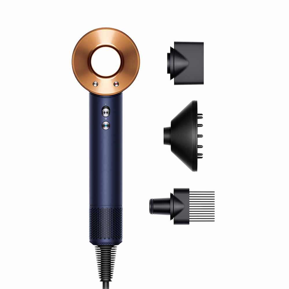 Dyson Supersonic™ Hair Dryer Curly and Coily - Prussian blue and Rich copper Dyson Supersonic™ Hair Dryer Curly and Coily - Prussian blue and Rich copper