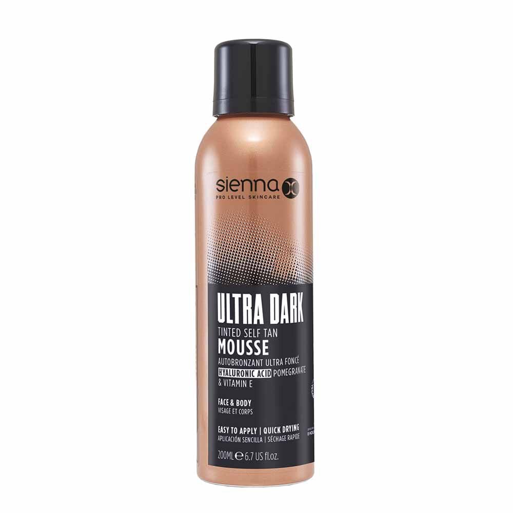 Sienna X Ultra Dark Tinted Self Tan Mousse 200ml