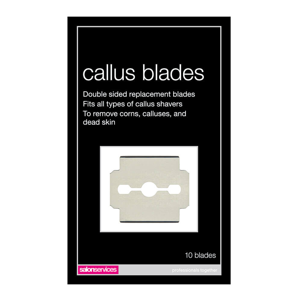 Salon Services Callus Blades, Pack of 10