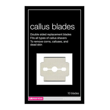 Salon Services Callus Blades, Pack of 10