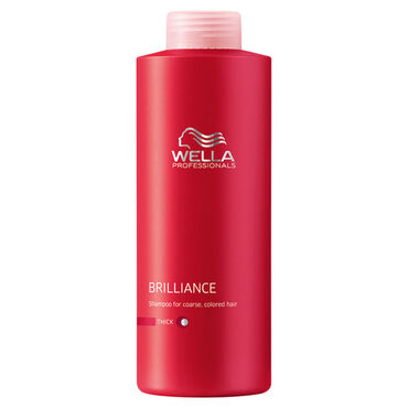 Wella Professionals Brilliance Shampoo for Coloured Thick Hair 1L