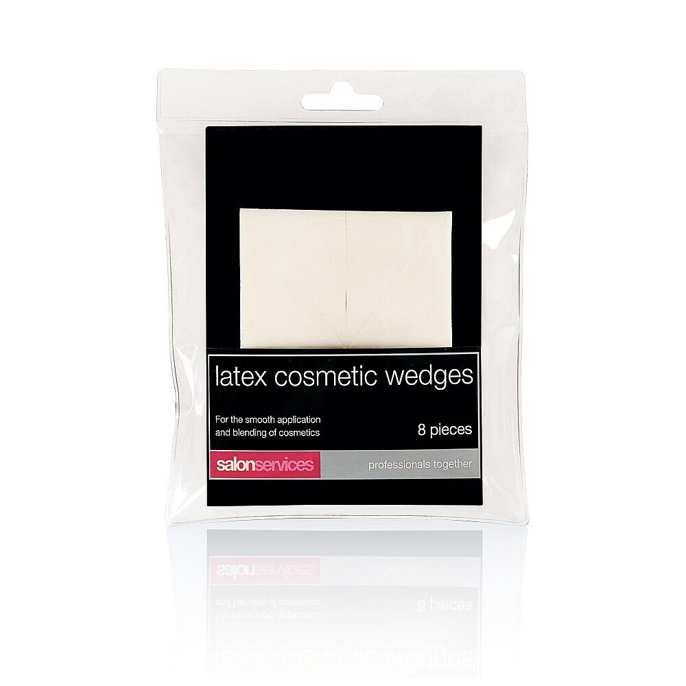 Salon Services Latex Cosmetic Wedge Pack of 8
