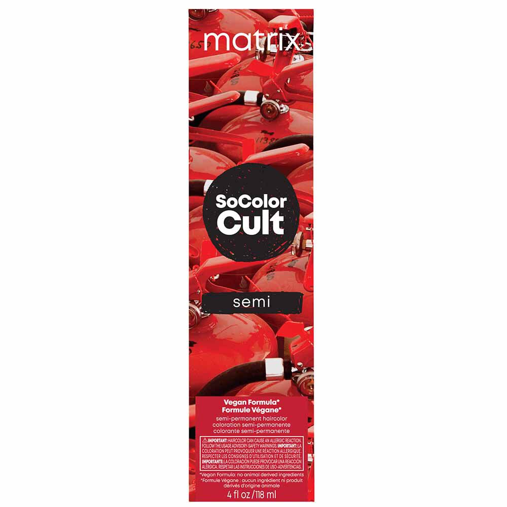 Matrix SoColor Cult Semi-Permenant Hair Colour Red Hot 118ml