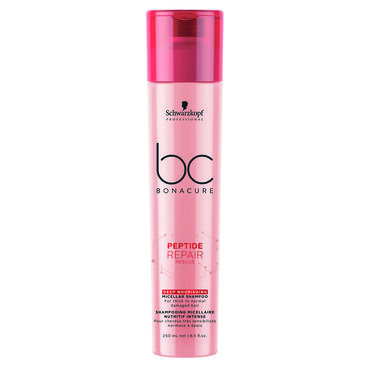 Schwarzkopf Professional Bonacure Peptide Repair Rescue Deep Nourishing Micellar Shampoo 250ml
