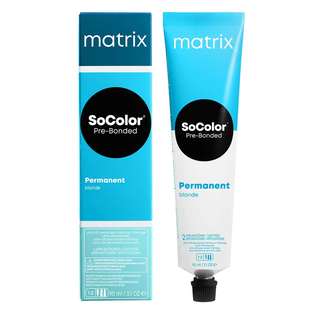 Matrix SoColor Pre-Bonded Permanent Hair Colour, Ultra Blonde - UL-A+ 90ml