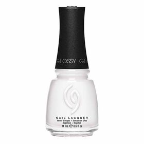 China Glaze Nail Lacquer - White on White 14ml