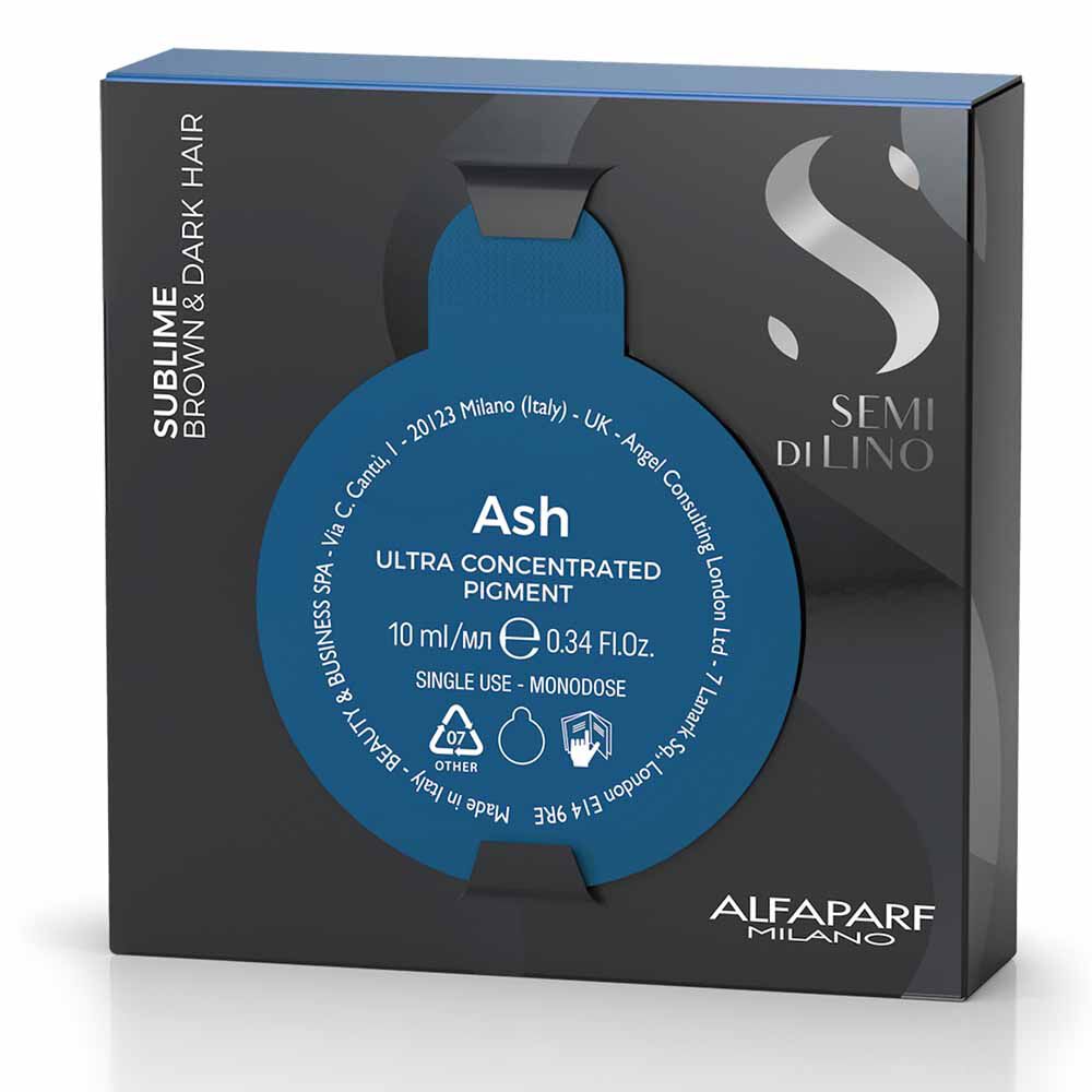 Alfaparf Milano Semi Di Lino Sublime Ash Ultra Concentrated Pigment 10ml