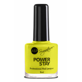 ASP Long Hot Summer Collection Power Stay Professional Nail Lacquer - Sunshine 9ml