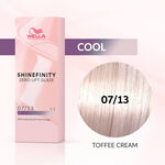 Wella Professionals Shinefinity Zero Lift Glaze - 07/13 Cool Toffee Cream 60ml