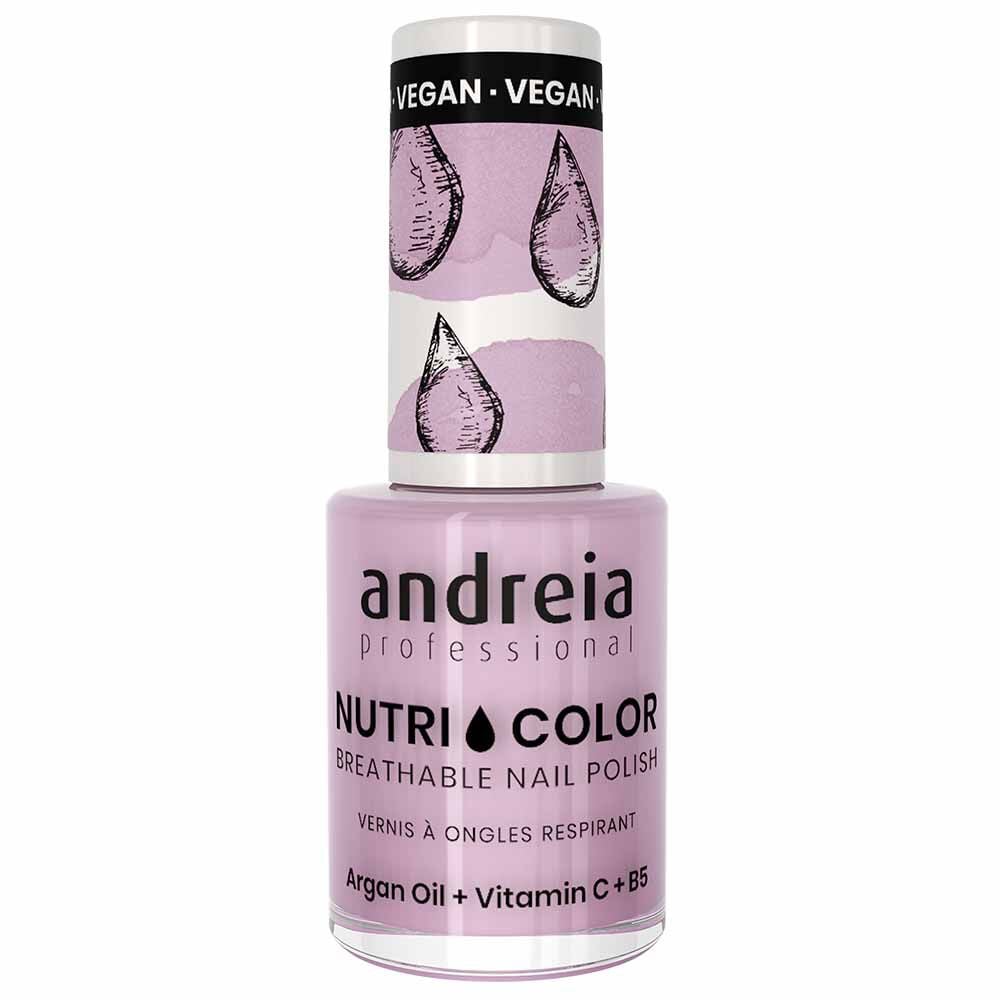 Andreia Professional Nutri Color NC 18 Lavender - Nail Polish, 10.5ml