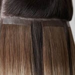 Beauty Works Celebrity Choice Slim Line Tape Human Hair Extensions 16 Inch - Amber 48g