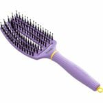 Olivia Garden Inner Child FingerBrush Care Iconic Boar & Nylon - Purple