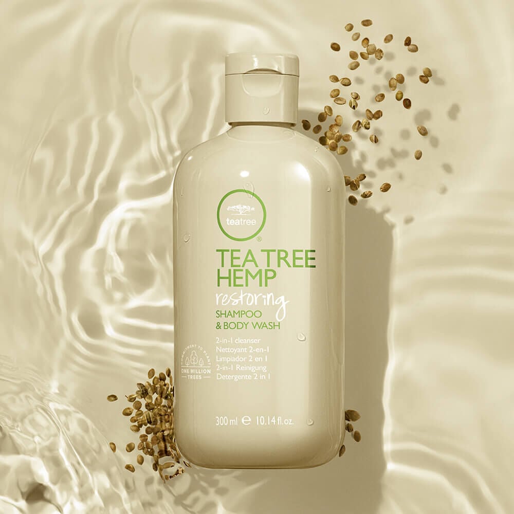 Paul Mitchell Tea Tree Hemp Restoring Shampoo and Body Wash 300ml
