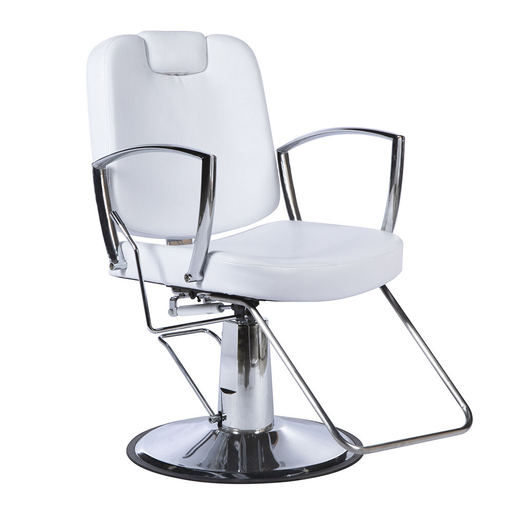 S PRO Reclining Threading Chair White Magnifying Desk Lamps