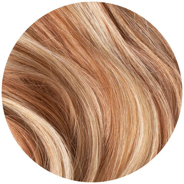 Wildest Dreams Clip In Full Head Human Hair Extension 18 Inch - 10/22 Brown Blonde