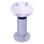S-PRO Standalone Pedestal Wash Unit Silver