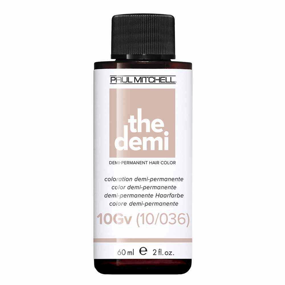 Paul Mitchell The Demi Demi Permanent Liquid Hair Colour - 10 GV Gold Violet 60ml
