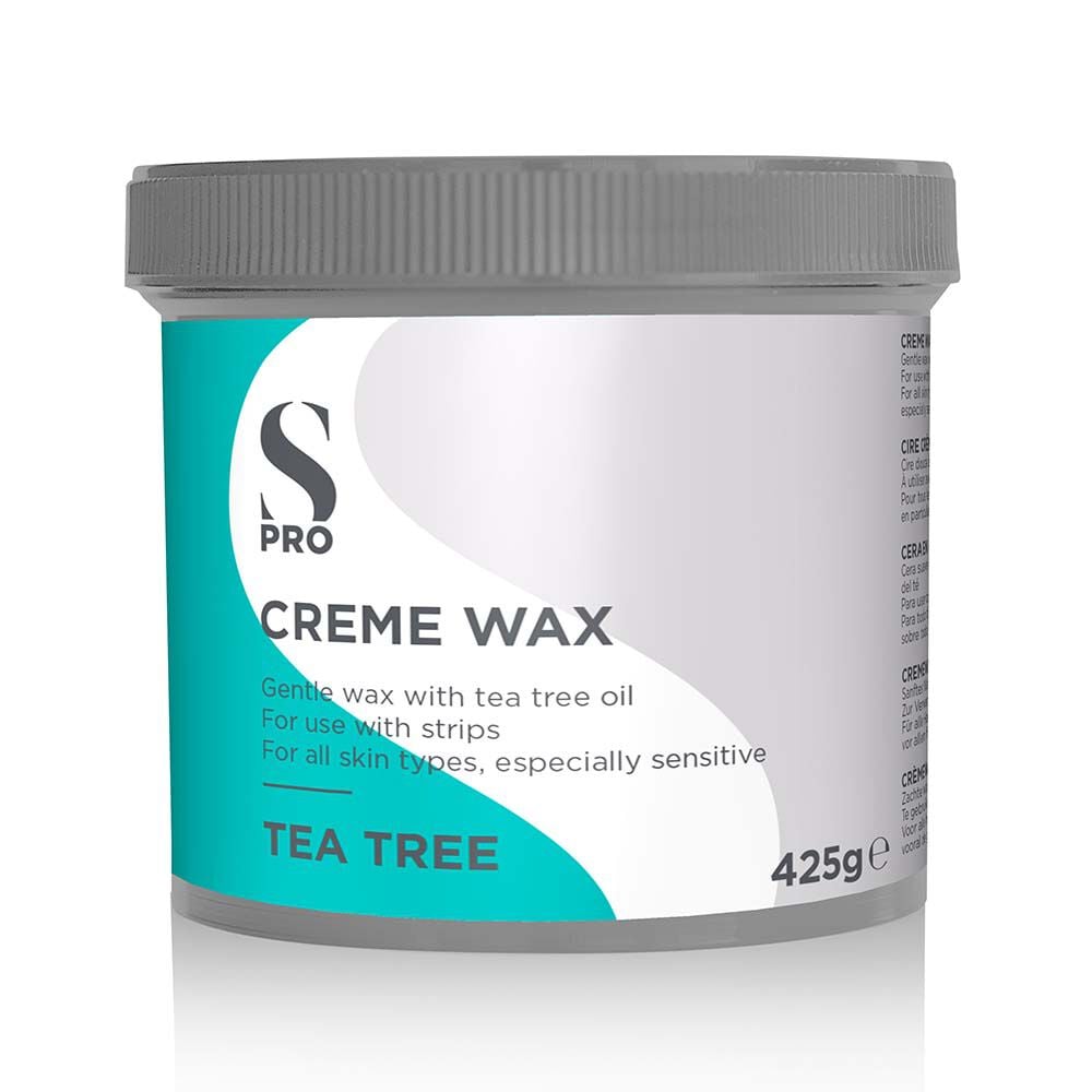 S-PRO Tea Tree Creme Wax Pot 425g