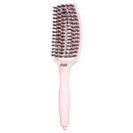 Olivia Garden Care Ionic Fingerbrush Hairbrush - Pastel Pink