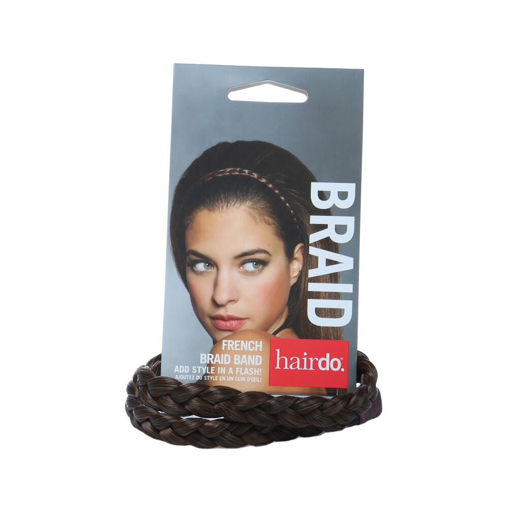 Hairdo French Braid Band clip in hair piece R10/ Chestnut