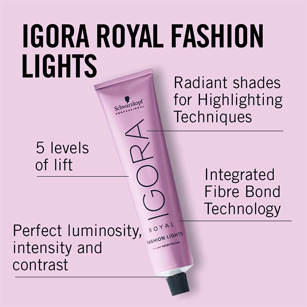 Schwarzkopf Professional Igora Fashion Lights Permanent Hair Colour - Red L-88 60ml Schwarzkopf Professional Igora Fashion Lights Permanent Hair Colour - Red L-88 60ml
