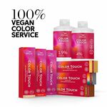 Wella Professionals Color Touch Demi-Permanent Hair Colour - 6/73 Dark Blonde Brown Gold 60ml