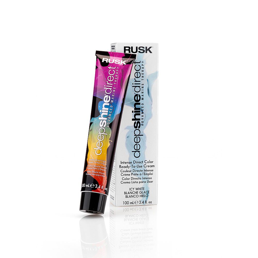 Rusk Deepshine Direct White Hair Dye Salon Services