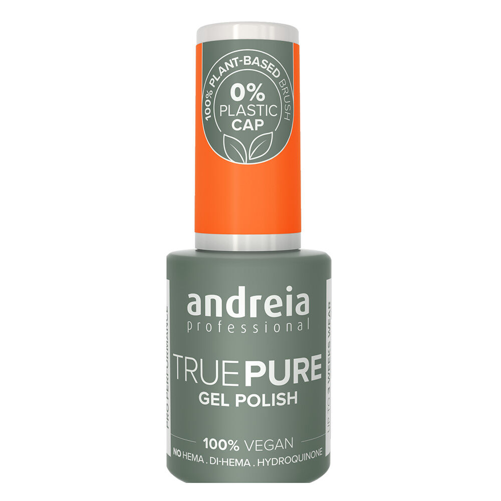 Andreia Professional True Pure T15 Neon Orange - Hema Free Gel Polish, 10.5ml