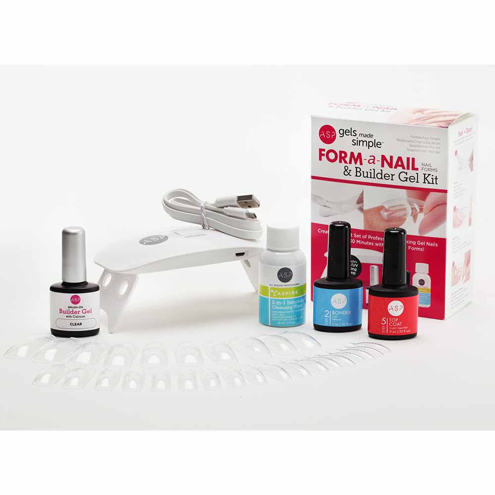 ASP Form a Nail & Builder Gel Kit Builder & Hard Gels Sally Beauty