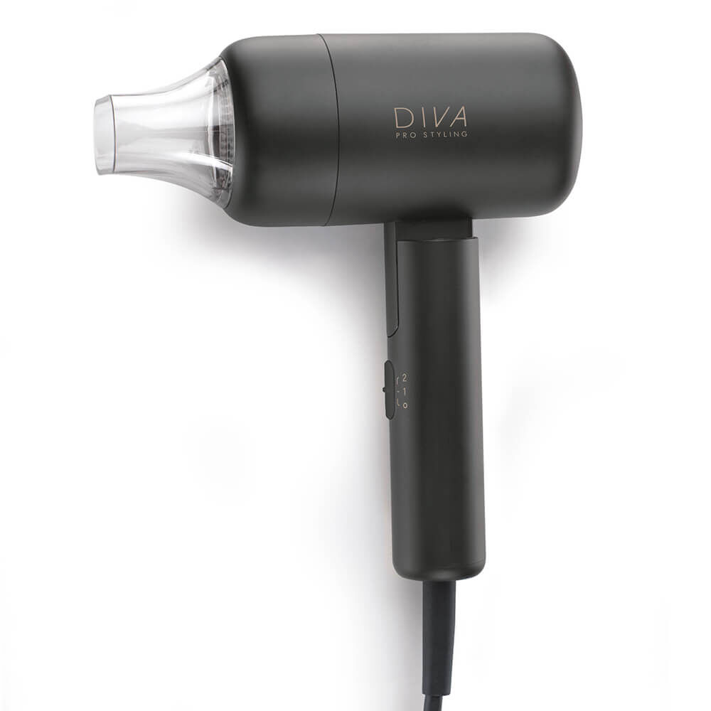 Diva Pro Styling Jet Set 3000 Hair Dryer, Black | Hair Dryers | Sally Beauty